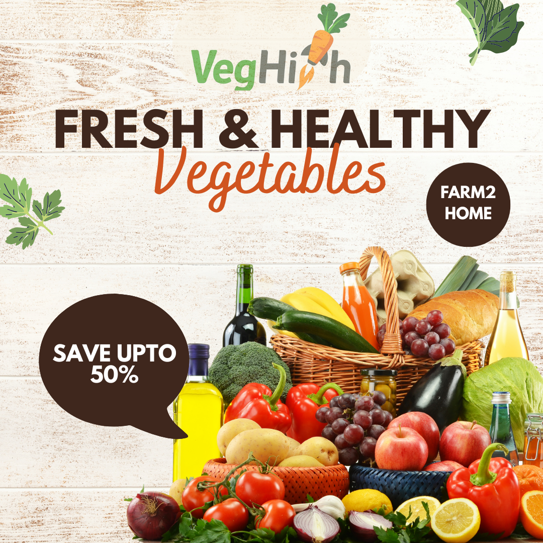 Fresh organic vegetables from VegHigh